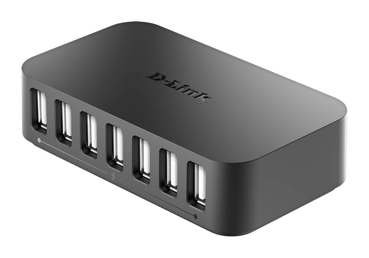 DLink DUBH7 USB 20 Hub 7Port mit Netzteil