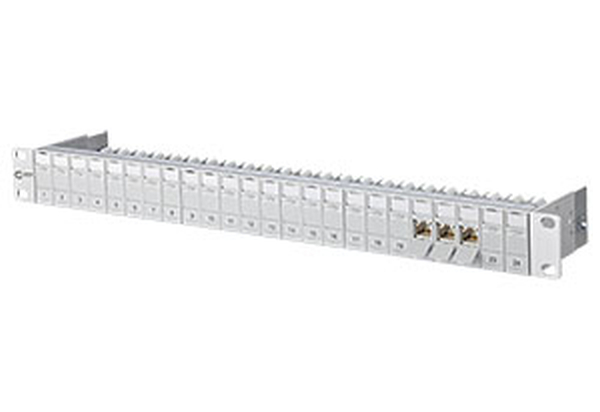 METZ CONNECTBTR Netcom C6AISO 19 Panel 24xRJ45 180 1HE RAL7035
