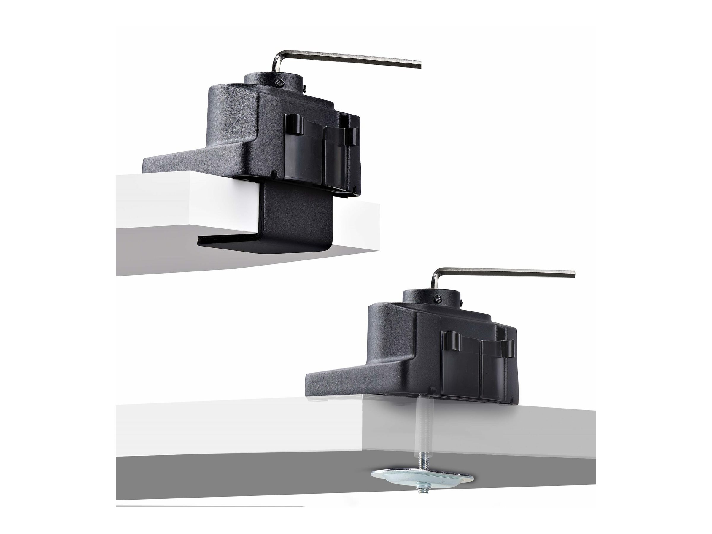 STARTECH.COM Monitortischhalterung fur 3monitore 68,58cm 27Zoll VESA 75x75/100x100 Hoehenverstellbare Monitorhalterung/Monitorarm