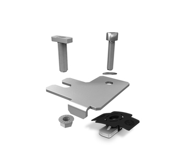 K2 Systems Kreuzverbinder Set SolidRail CrossConnector