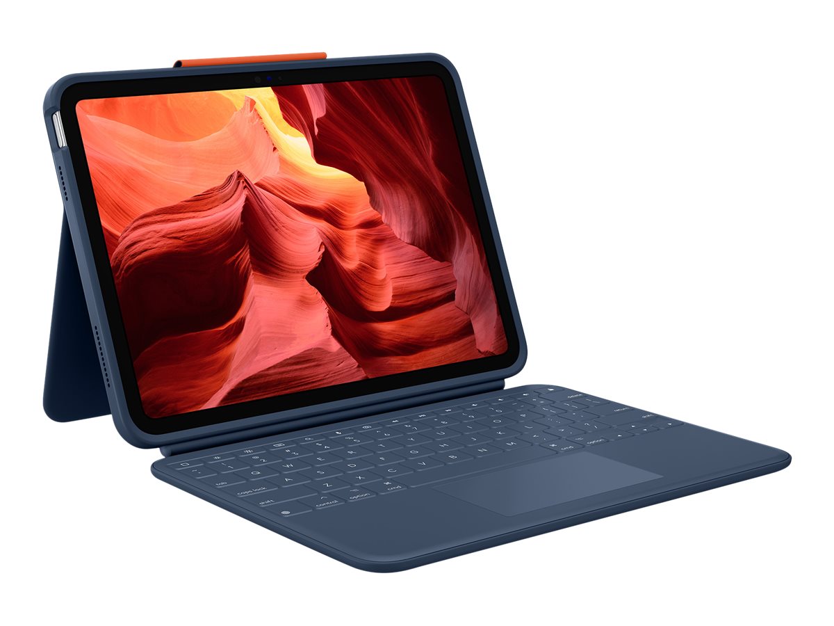 LOGITECH Rugged Combo 4 Touch for iPad 10th gen Classic Blue (FR) LOGITECH Rugged Combo 4 Touch for iPad 10th gen Classic Blue (FR)