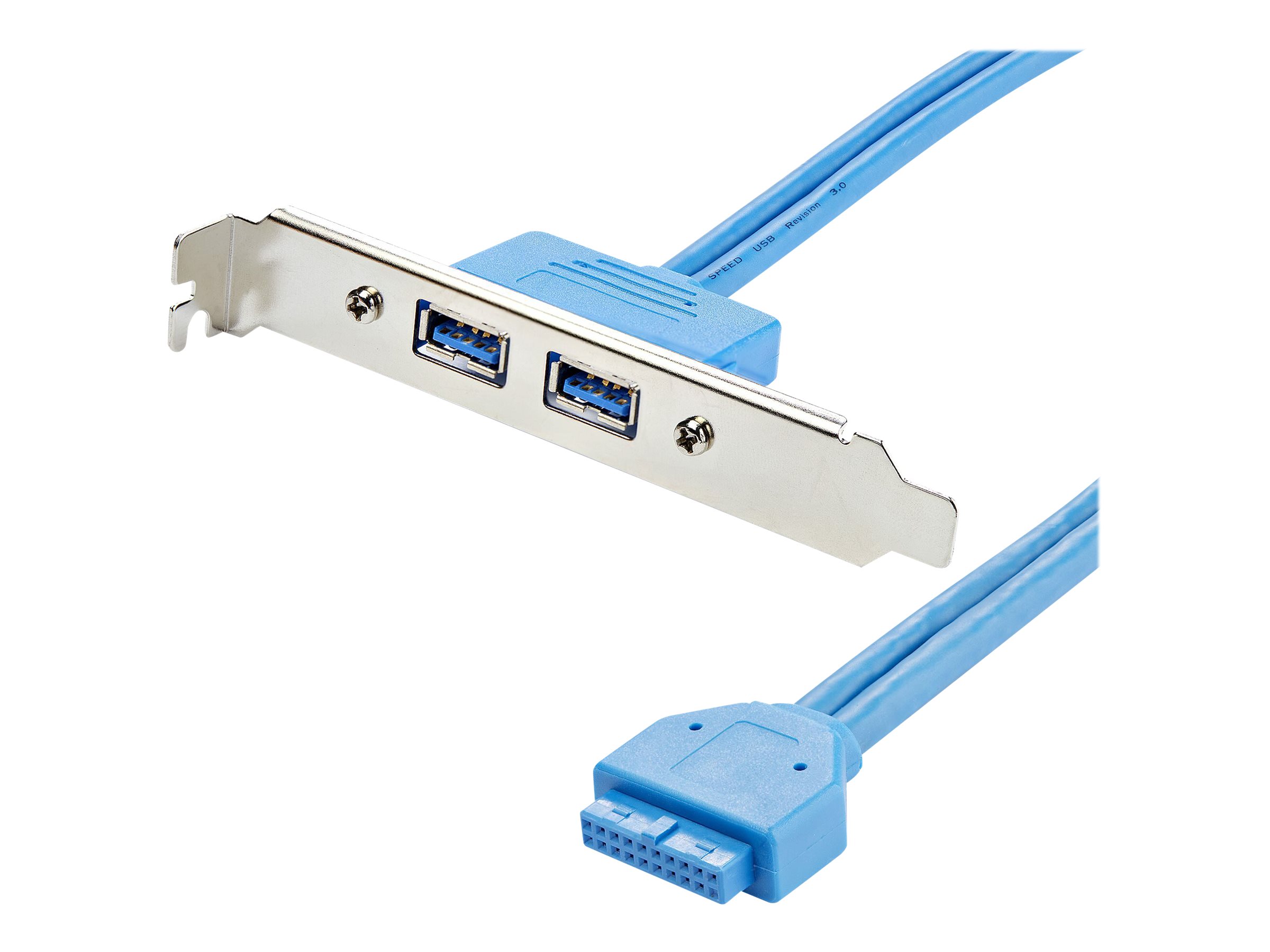 StarTech USB-Slotblech-Adapter - 2x USB 3.0 Type A
