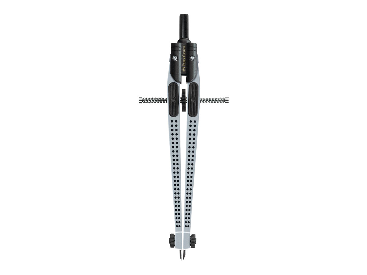 FABERCASTELL Zirkel GRIP 2001 silber, 1 St
