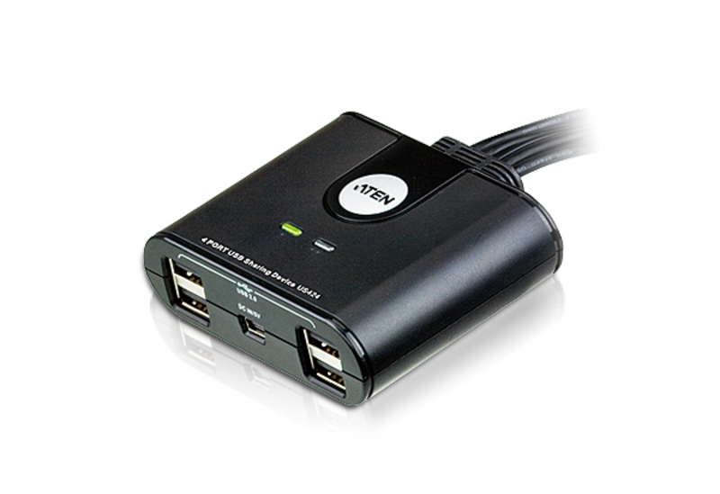 ATEN US424 USB 20PeripheriegeräteSwitch mit 4 Ports