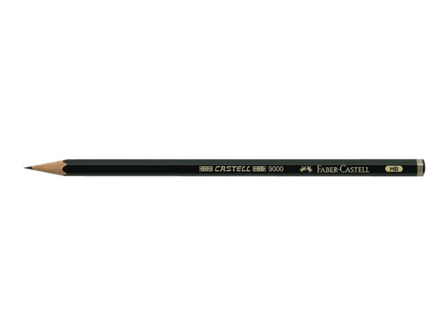 FABER-CASTELL 9000 Bleistift 4H gruen, 1 St. FABER-CASTELL 9000 Bleistift 4H gruen, 1 St.
