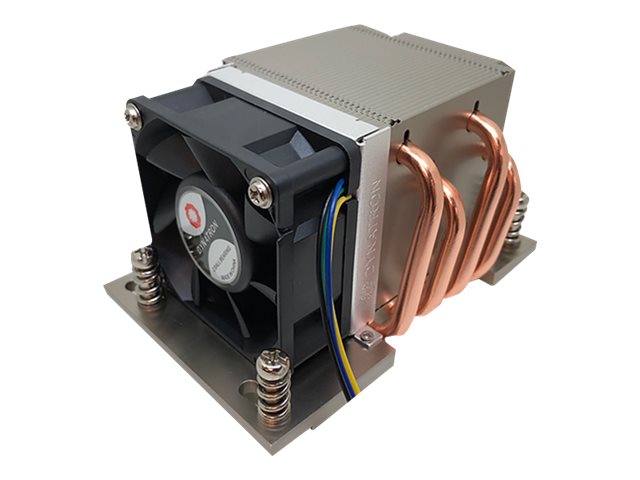 DYNATRON AMD CPU Kuehler 2U A26 sTRX4/TR4/SP3 Epyc Kuehlkoerper Aluminium mit Heatpipes aktiv mit PWM und bis zu 280W TDP