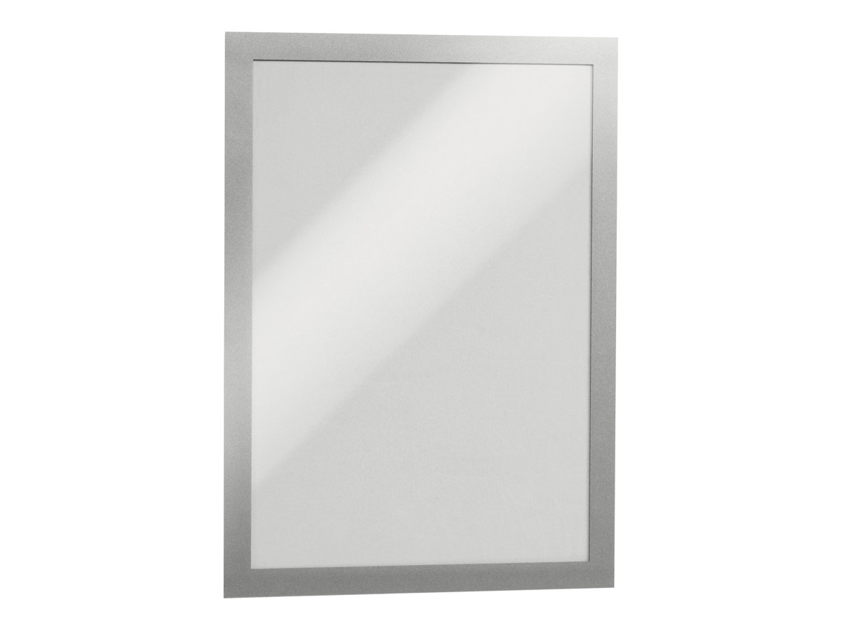 DURABLE Magnetrahmen selbstklebend DURAFRAME® silber A4, 2 St.
