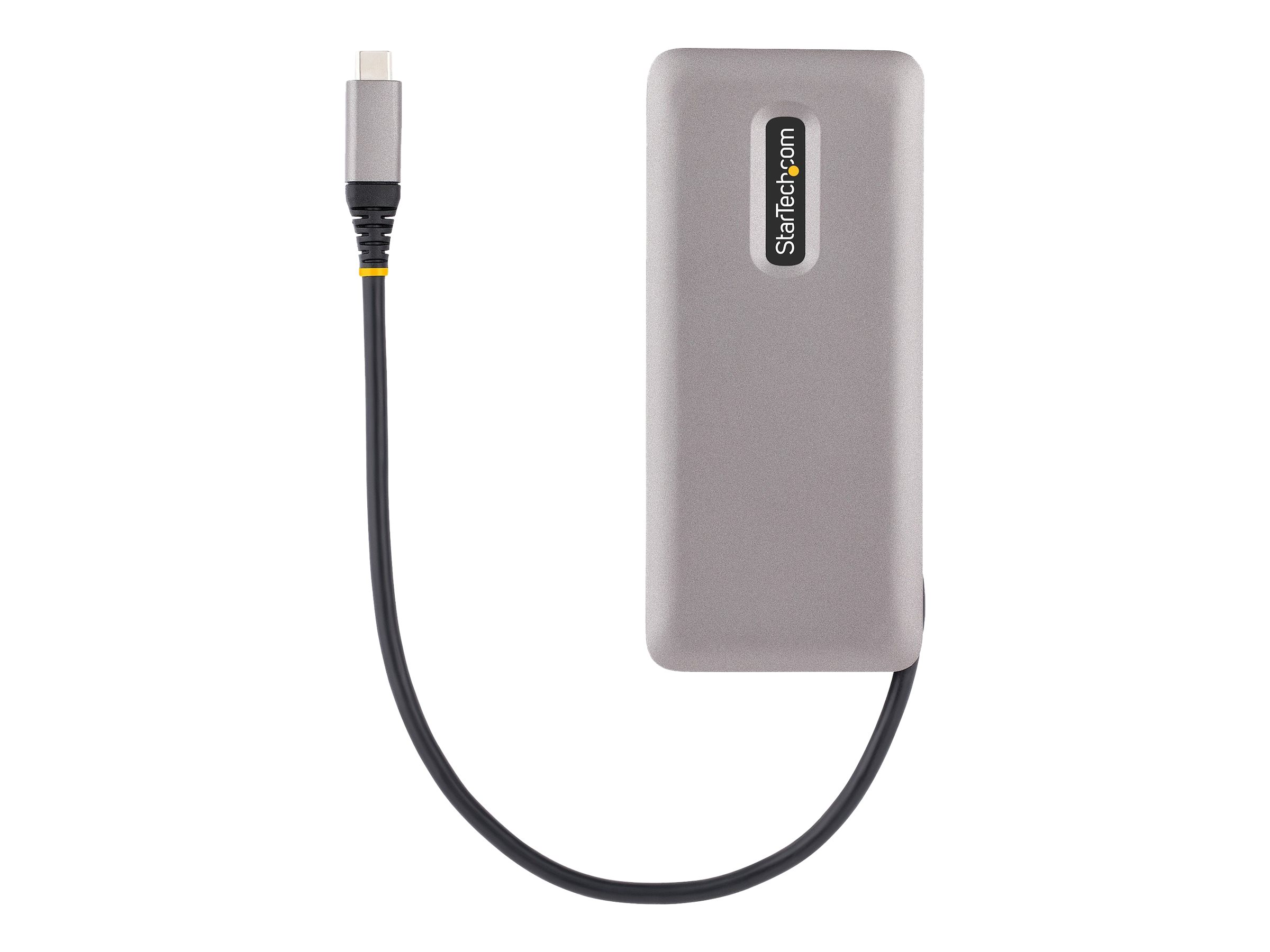 STARTECH.COM 4-Port USB-C Hub USB 3.1 10Gbps 100W Power Delivery Pass-Through 9.8in 25cm Cable Portable USB Expansion Hub