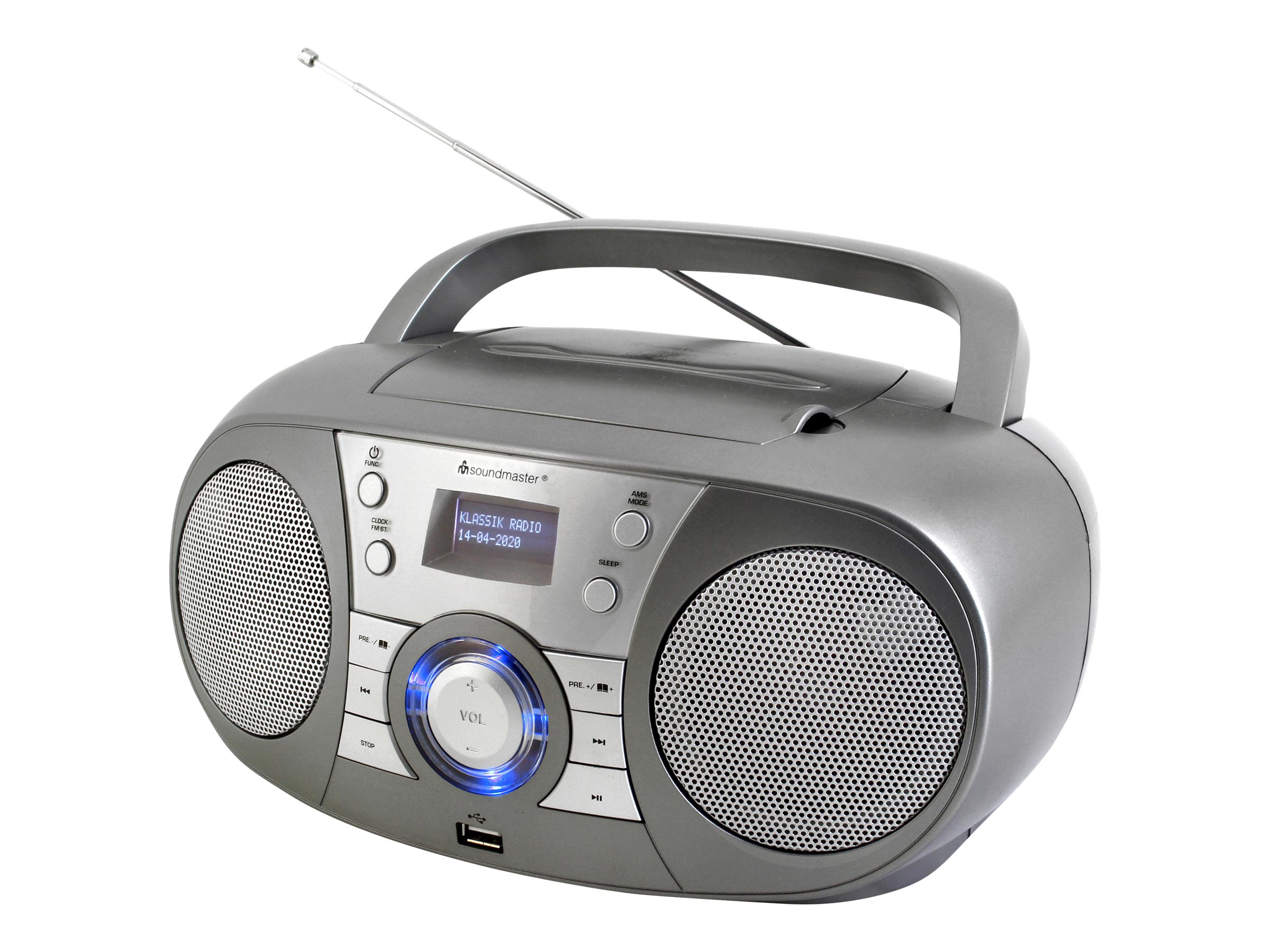 soundmaster SCD1800TI Tragbarer CD-Player soundmaster SCD1800TI Tragbarer CD-Player
