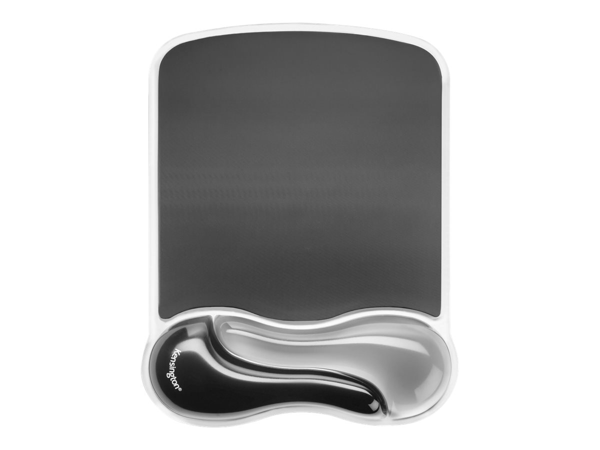 Kensington Mousepad mit Handgelenkauflage Duo Gel schwarz, grau