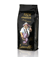 Lucaffe´ MR. EXCLUSIVE 100% Arabica Kaffee ganze Bohnen 1kg 100% feinste Arabicabohnen. Sehr intensive & kärftig im Aroma. 1kg ganze Bohnen.