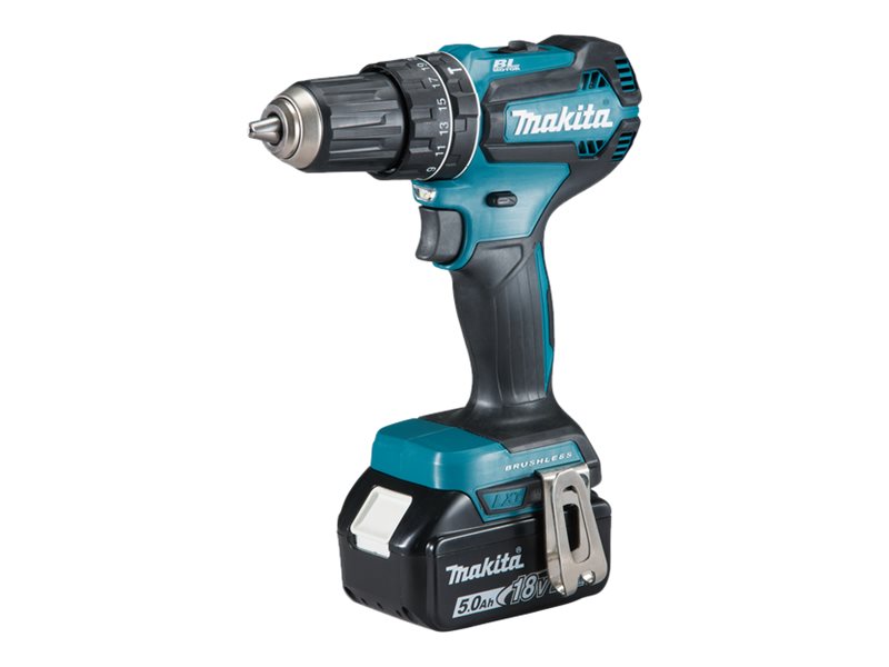 makita DHP485RTJ AkkuSchlagbohrschrauberSet 18,0 V, mit 2 Akkus