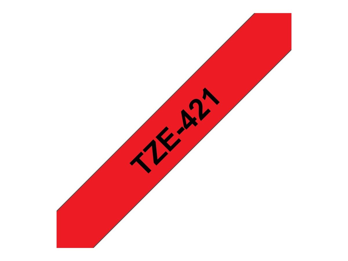 TZE421 BROTHER PT Schriftband 9mm rot
