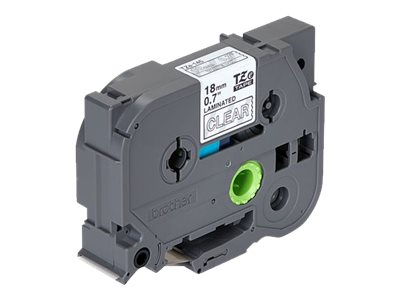 TZE145 BROTHER PTOUCH 18mm KLAR-WEISS