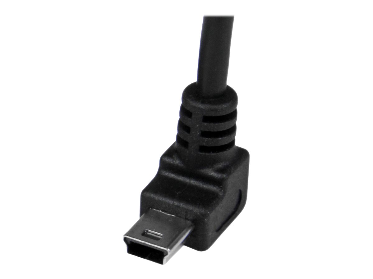 STARTECHCOM 1m Mini USB Cable A to Up Angle Mini B