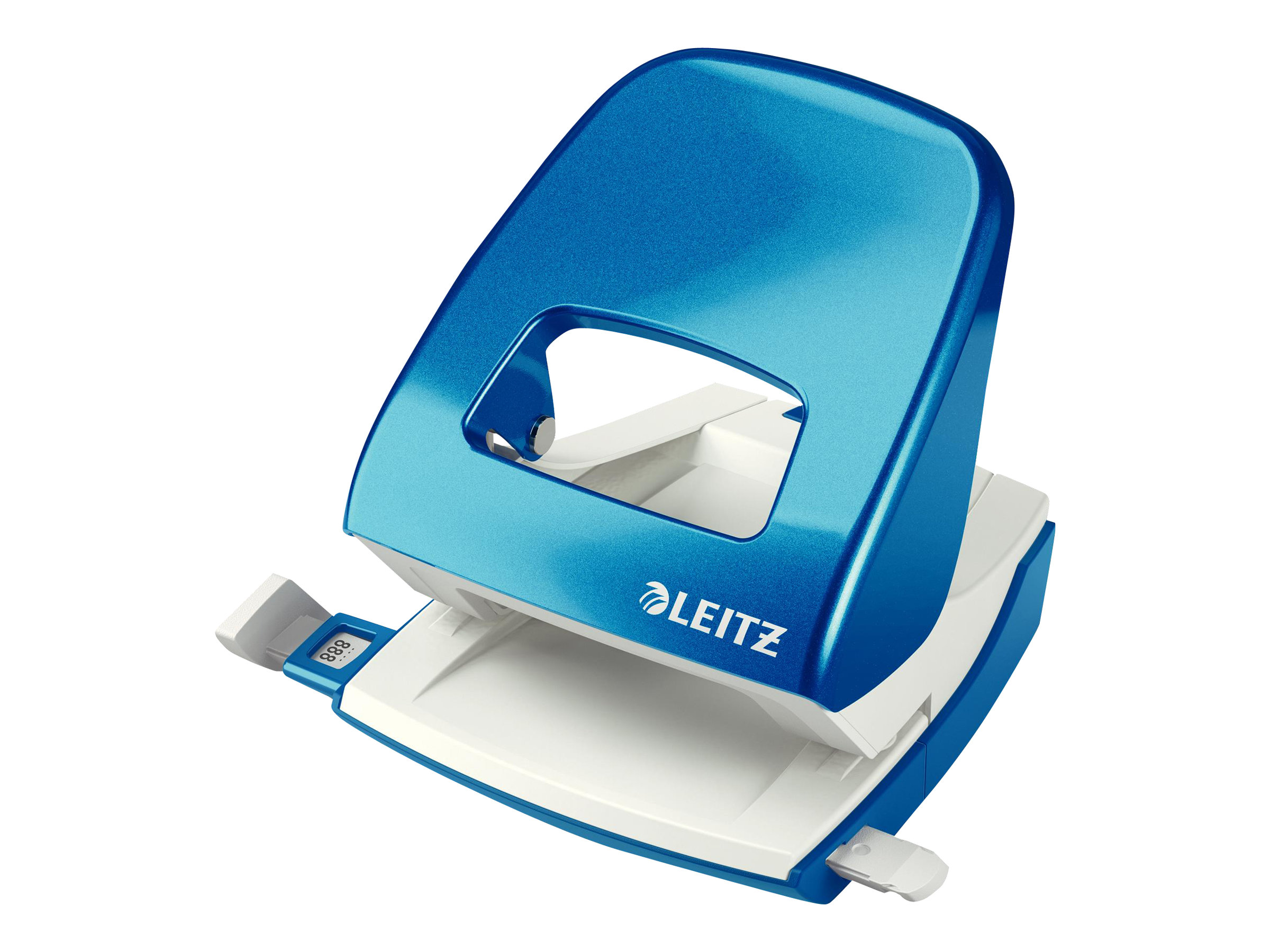 LEITZ Locher NeXXt 5008 WOW blaumetallic, 1 St