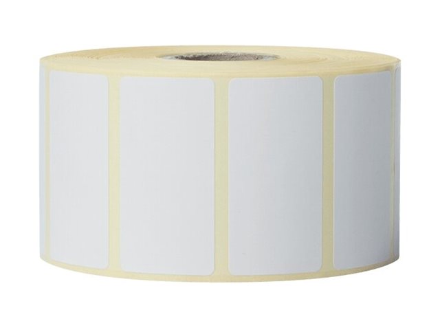 brother Etikettenrollen fuer Etikettendrucker weiss, 51,0 x 26,0 mm, 16 x 1900 Etiketten