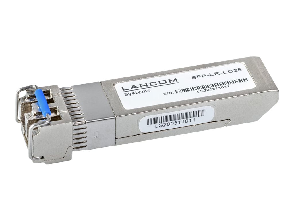 LANCOM SFP-LR-LC25 25GBASE-LR/LW-SFP-Modul 9 µm LANCOM SFP-LR-LC25 25GBASE-LR/LW-SFP-Modul 9 µm