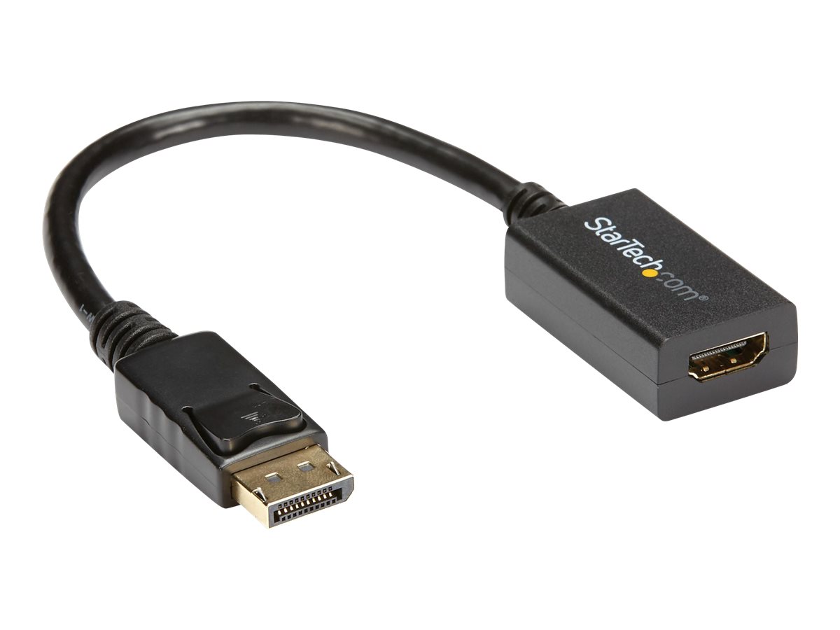 StarTech.com DisplayPort auf HDMI Video Adapter / Konverter (Stecker/Buchse) - DP zu HDMI mit bis zu 1920x1200 - DP / HDMI Länge 25cm - Videoanschluß - DisplayPort / HDMI - 26.5 cm