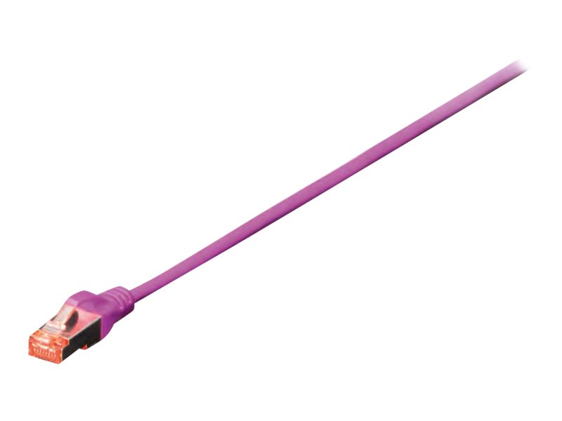 DIGITUS CAT 6 S/FTP Patchkabel, 2m, magenta