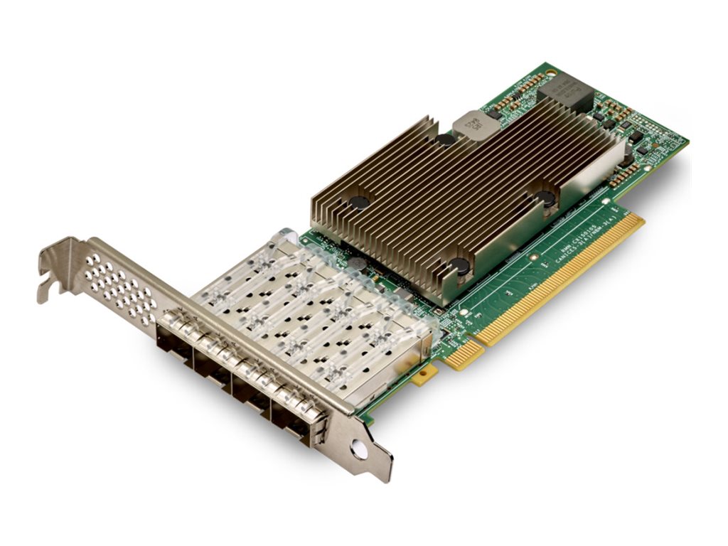 LENOVO ISG ThinkSystem Broadcom 57504 10/25GbE SFP28 4-port PCIe Ethernet Adapter LENOVO ISG ThinkSystem Broadcom 57504 10/25GbE SFP28 4-port PCIe Ethernet Adapter