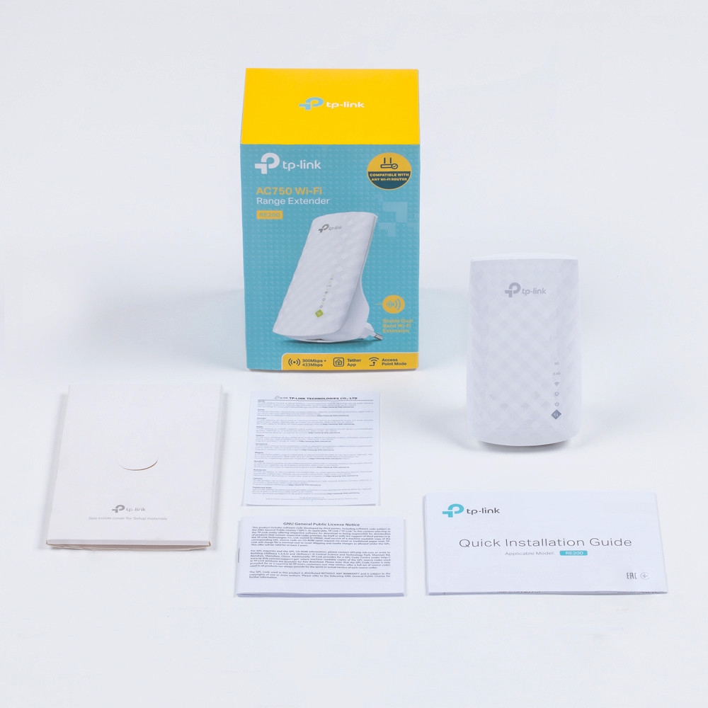 TPLINK AC750 WLAN MESH REPEATER