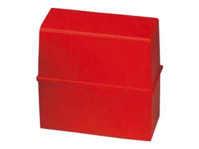 HAN Karteikasten DIN A5 fuer 450 Karteikarten rot mit Deckel HAN Karteikasten DIN A5 fuer 450 Karteikarten rot mit Deckel