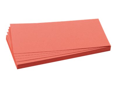 Franken Moderationskarte 9,5 x 20,5 cm Rot 500 Blatt