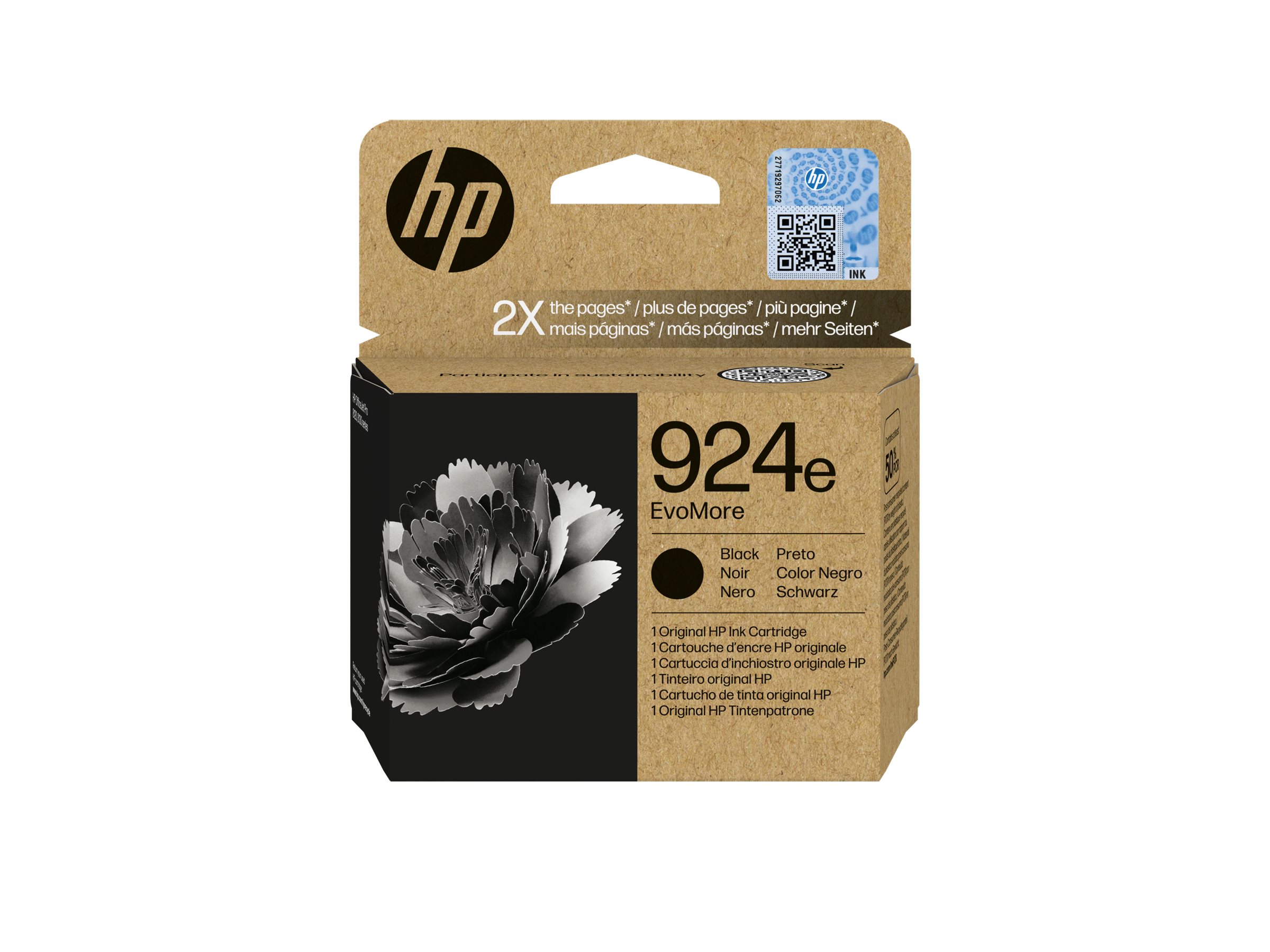 HP 924e 4K0V0NE schwarz Druckerpatrone
