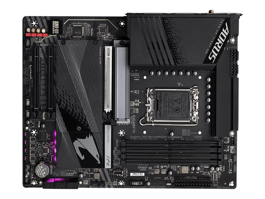 AORUS Motherboard Z790 ELITE AX - ATX - Socket LGA1700 - AMD  Z790