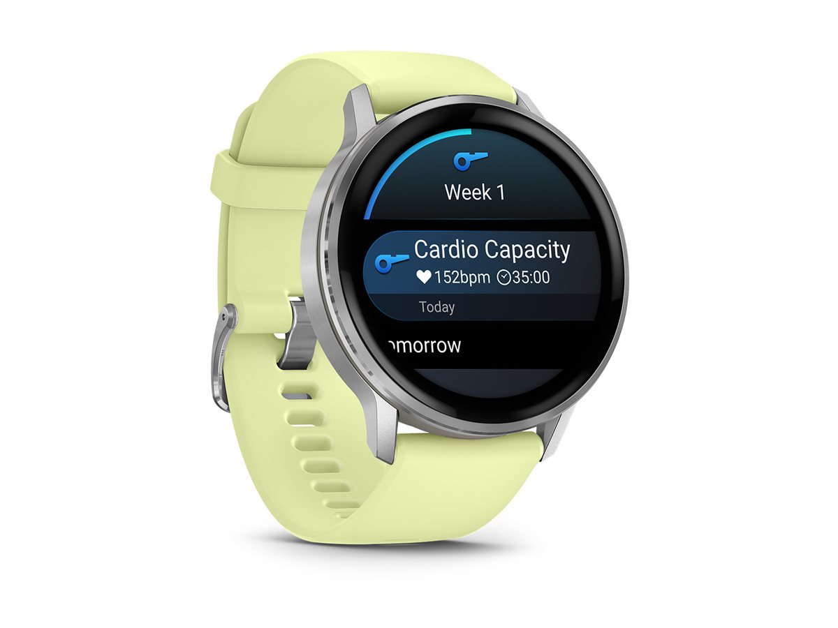 Garmin Venu 4 45 mm Silber Zitronen