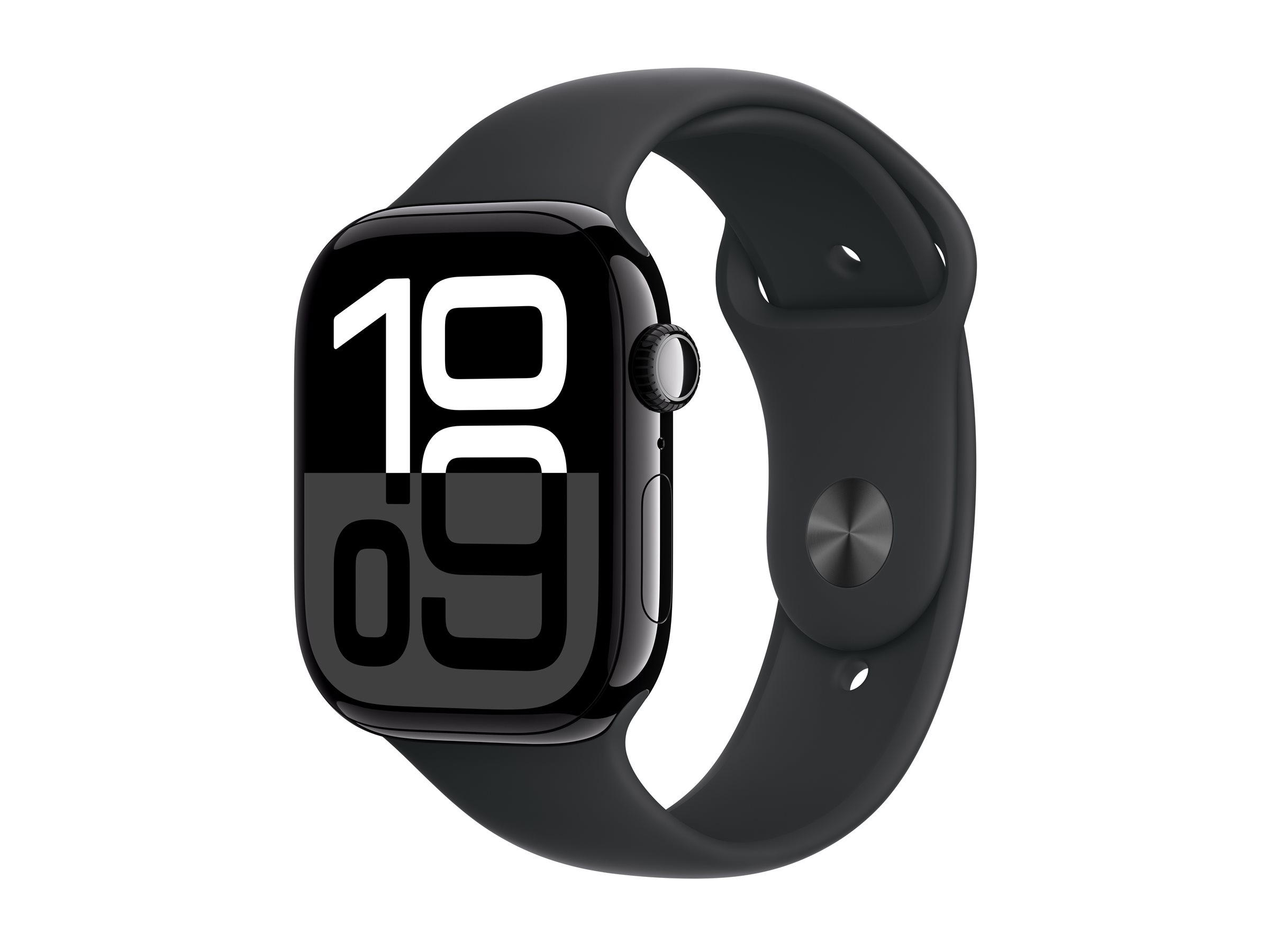 Apple Watch S10 Aluminium 46mm Diamantschwarz (Sportarmband schwarz) S/M Apple Watch S10 Aluminium 46mm Diamantschwarz (Sportarmband schwarz) S/M