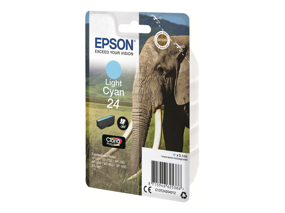 C13T24254012 EPSON XP Tinte light cyan