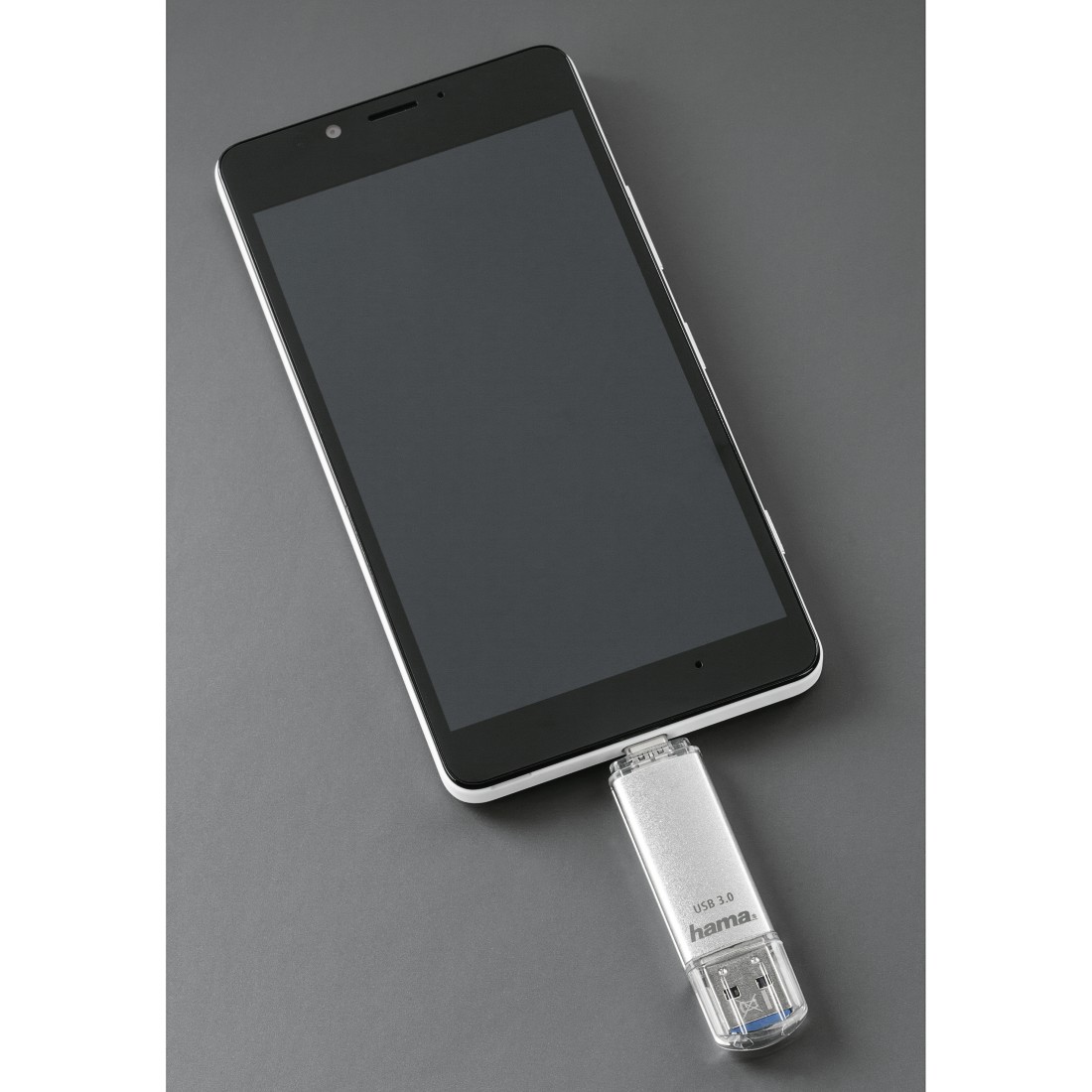 hama USBStick CLaeta silber 128 GB, 1 St