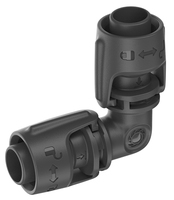 GARDENA Rohrhalter Micro-Drip-System L-StÃ¼ck 13mm, 2 St.