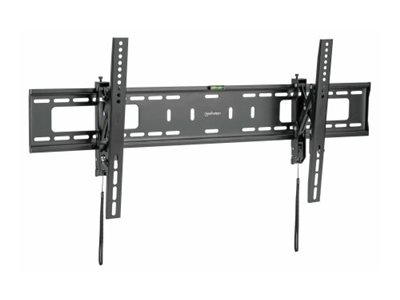 MANHATTAN Anti-Diebstahl TV-Wandhalterung 109,22-228,60cm 43-90Zoll bis 75kg neigbar und ausziehbar 75 bis 136mm neigbar schwenkbar