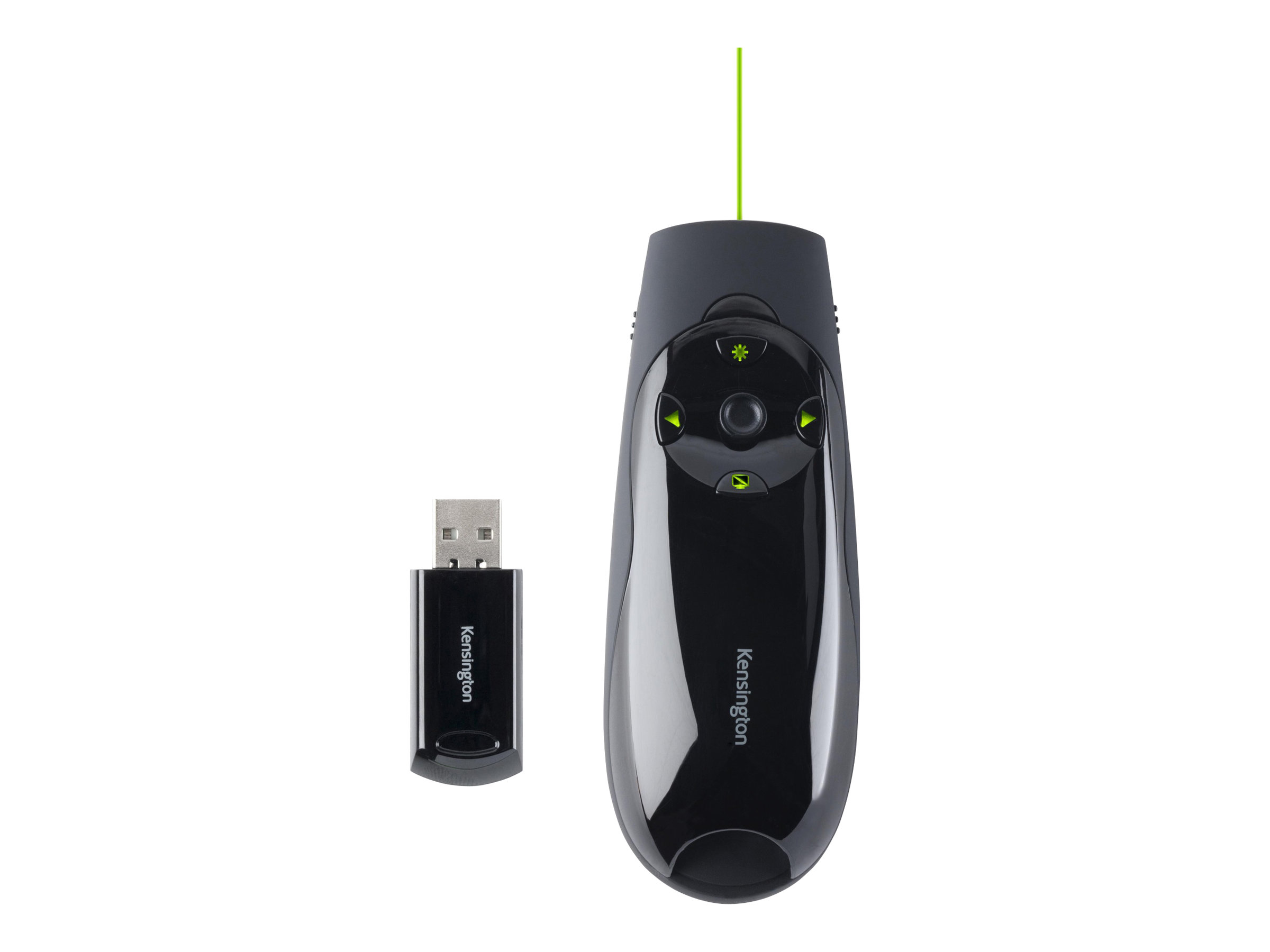 KENSINGTON Presenter Expert Kabellose Cursorsteuerung mit grunem Laser KENSINGTON Presenter Expert Kabellose Cursorsteuerung mit grunem Laser
