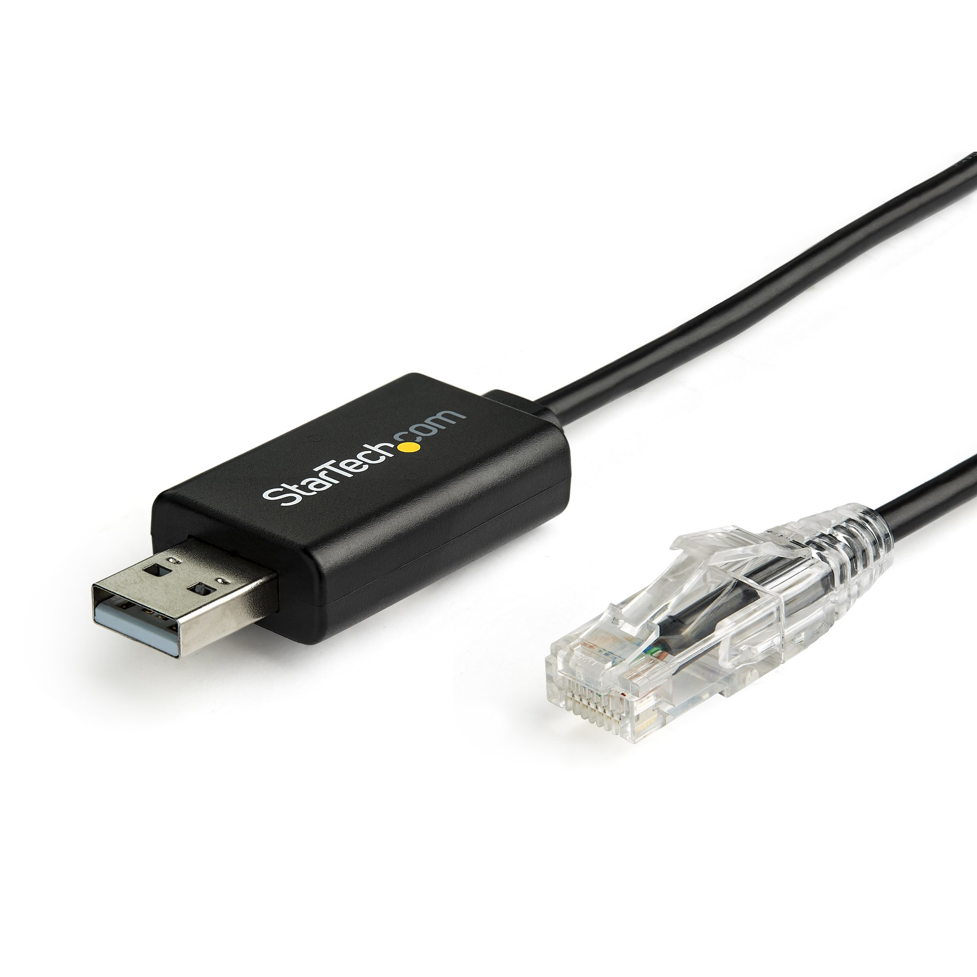 STARTECHCOM 6 ft 18m Cisco USB Console Cable USB to RJ45 Rollover Cable 460Kbps Windows Mac and Linux Compatible MM