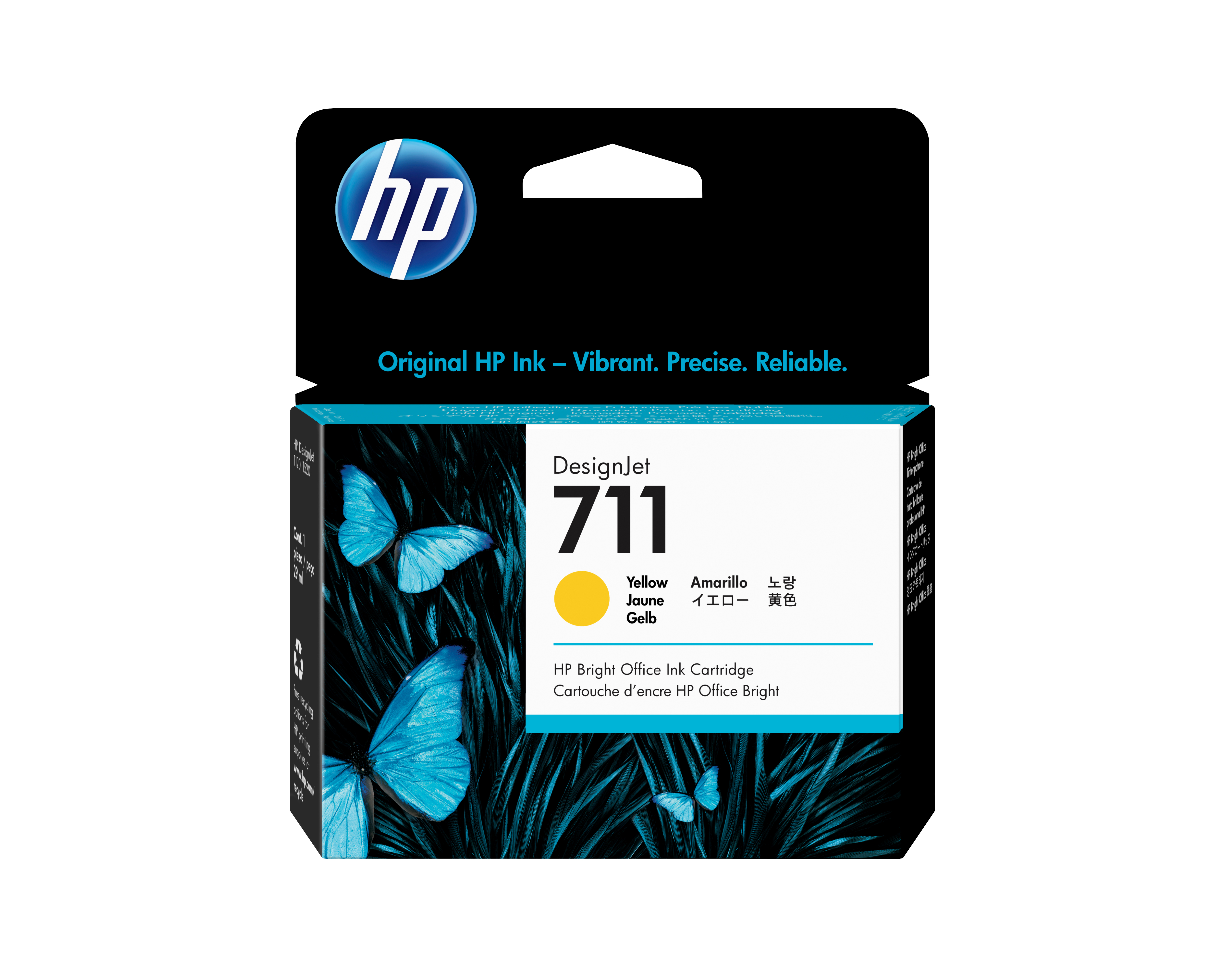 HP 711CZ132A gelb Druckerpatrone