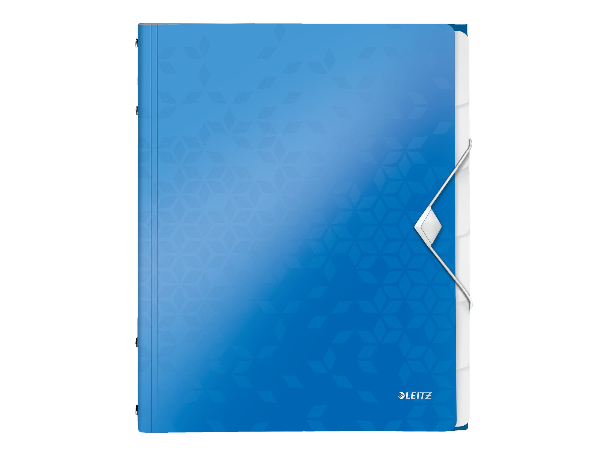 LEITZ Ordnungsmappe WOW 4633 6 Faecher blau LEITZ Ordnungsmappe WOW 4633 6 Faecher blau