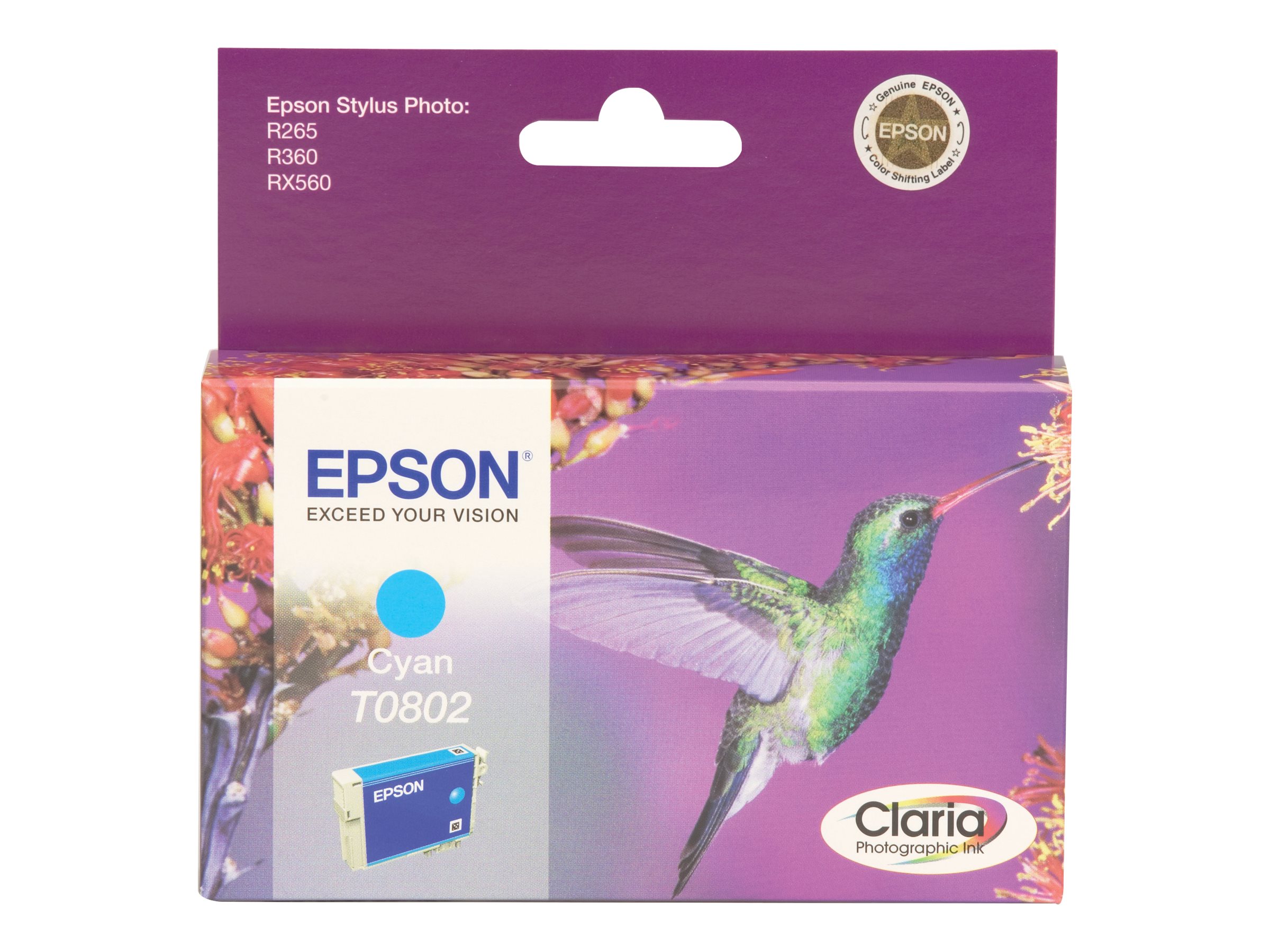 EPSON T0802  cyan Druckerpatrone