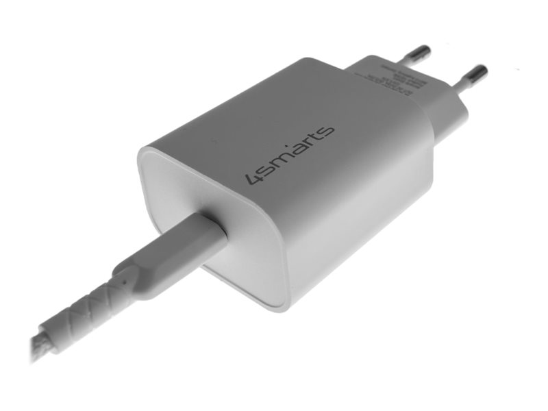 4smarts Ladegerät-Set 20W mit 1.5m USB-C zu USB-C Kabel 