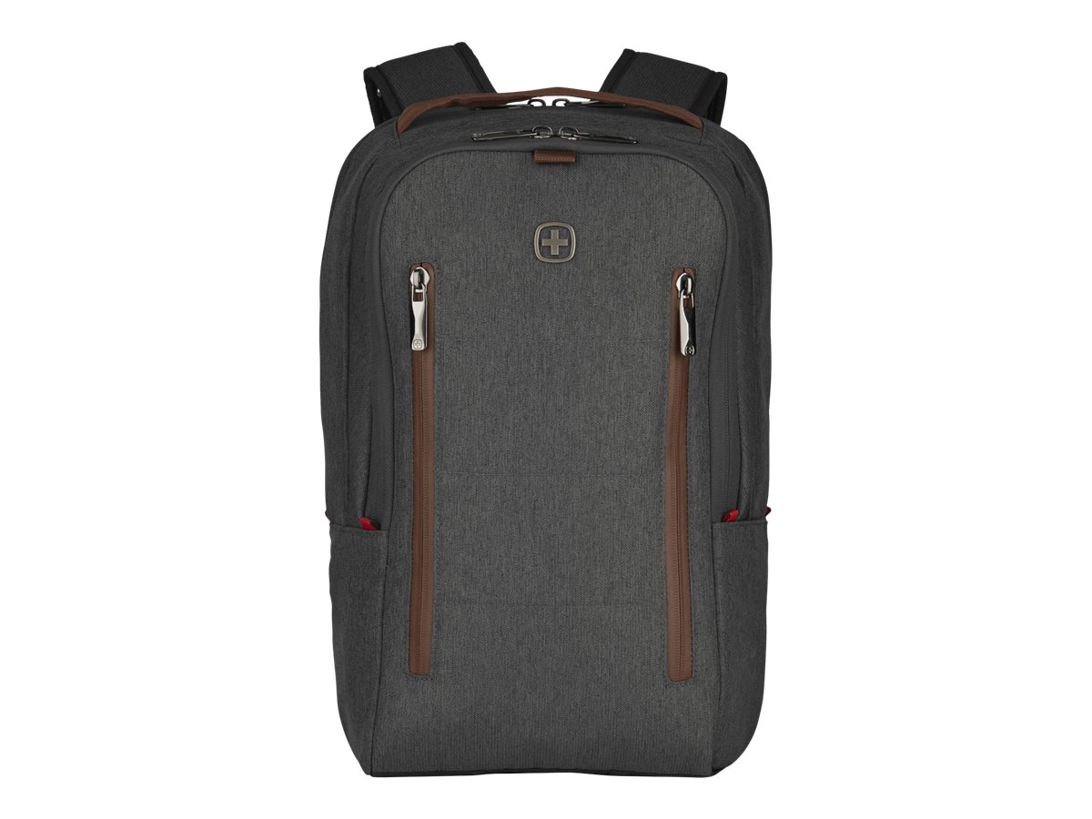 Wenger CityUpgrade 16-Zoll-Rucksack inkl. Tages-Umh?ngetasche - grau
