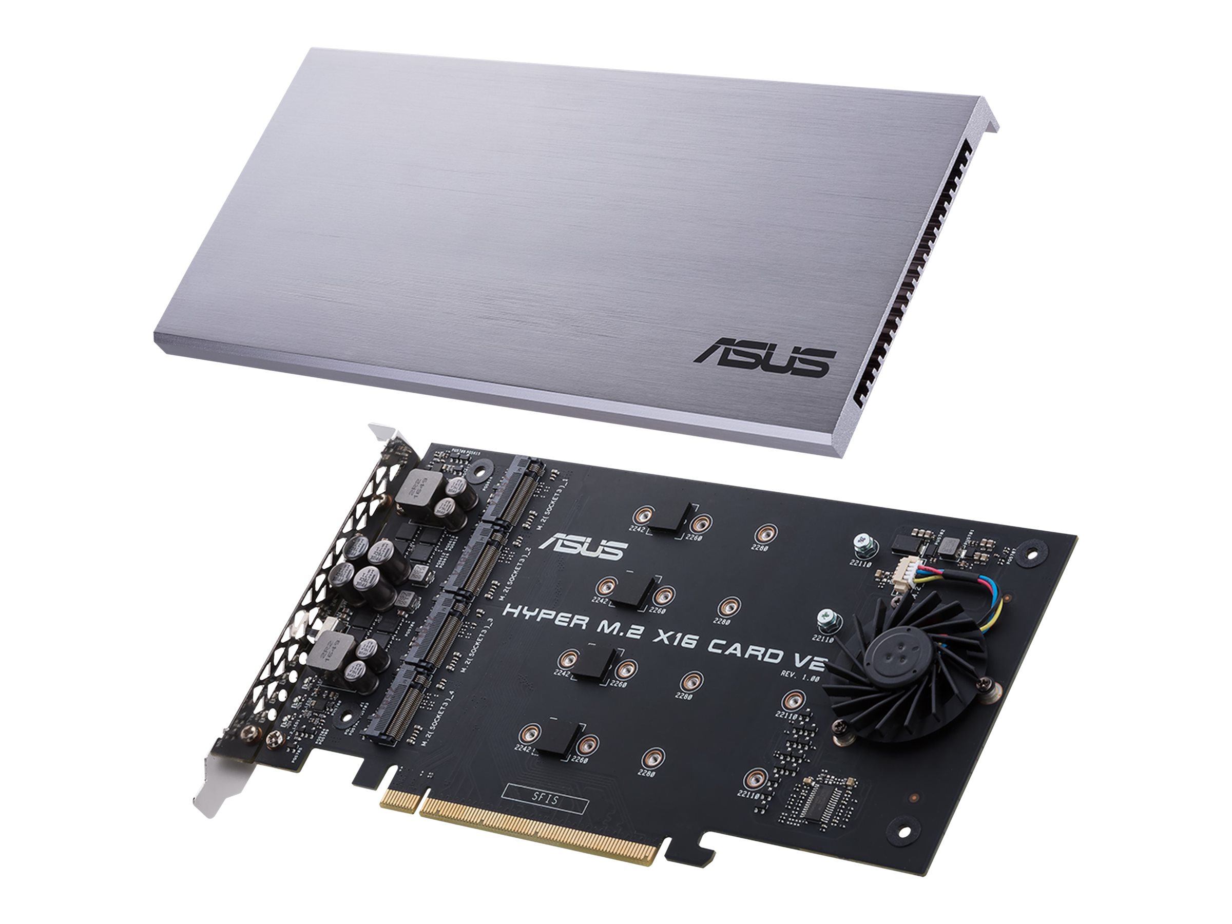 ASUS Erweiterungskarte Hyper M.2 X16 - PCIe 3.0 x16