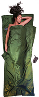 Cocoon Leicht-Reiseschlafsack, Rechteck, 220 x 90 cm, 100 % SEIDE, dark olive gr