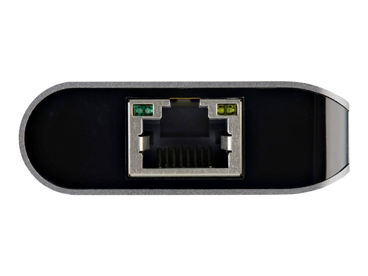STARTECH.COM USB-C Multiport Adapter - 10Gbit/s USB3.1 Gen2mini Dock - 4K 30Hz HDMI - Stromversorgung 3.0 Passthrough - 100W