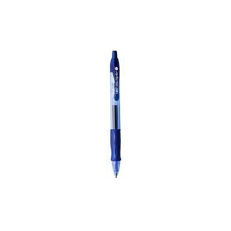 BIC Gel-ocity Gelschreiber blau/transparent 0,3 mm, Schreibfarbe: blau, 12 St.