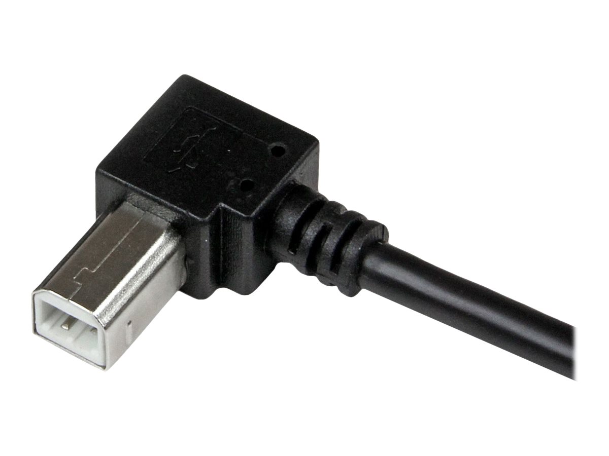 STARTECH.COM 2m USB 2.0 A to Right Angle B Cable - M/M STARTECH.COM 2m USB 2.0 A to Right Angle B Cable - M/M