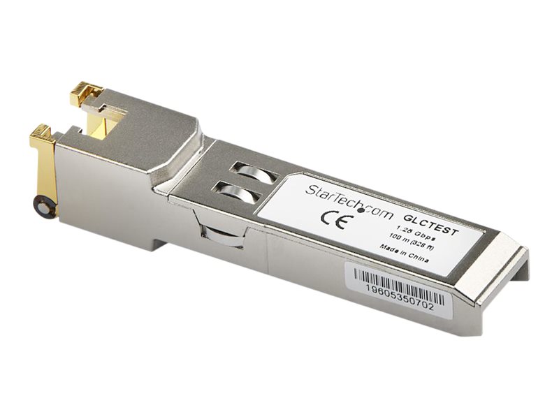 STARTECH.COM Cisco GLCTEST kompatibles SFP Transceiver Modul 1000BASE-T Kupfer GLC-TE SFP-Modul RJ45 Mini-GBIC