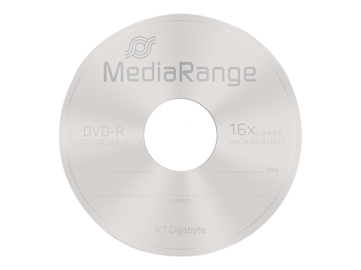50 MediaRange DVD-R 4,7 GB